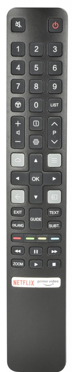 Pilot TCL Thomson RC802NU YUI1 oryginalny 55S6000FS U43P6036 U49P6036 U50P6016 U55P6036 U55X9006 U60P6036
