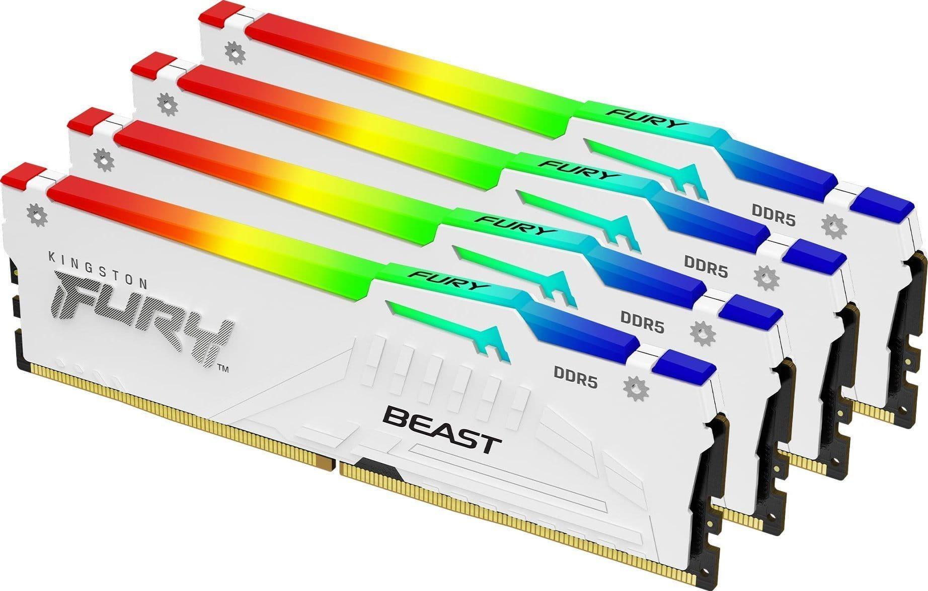 Kingston Fury Beast RGB, DDR5, 128 GB, 5600MHz, CL40