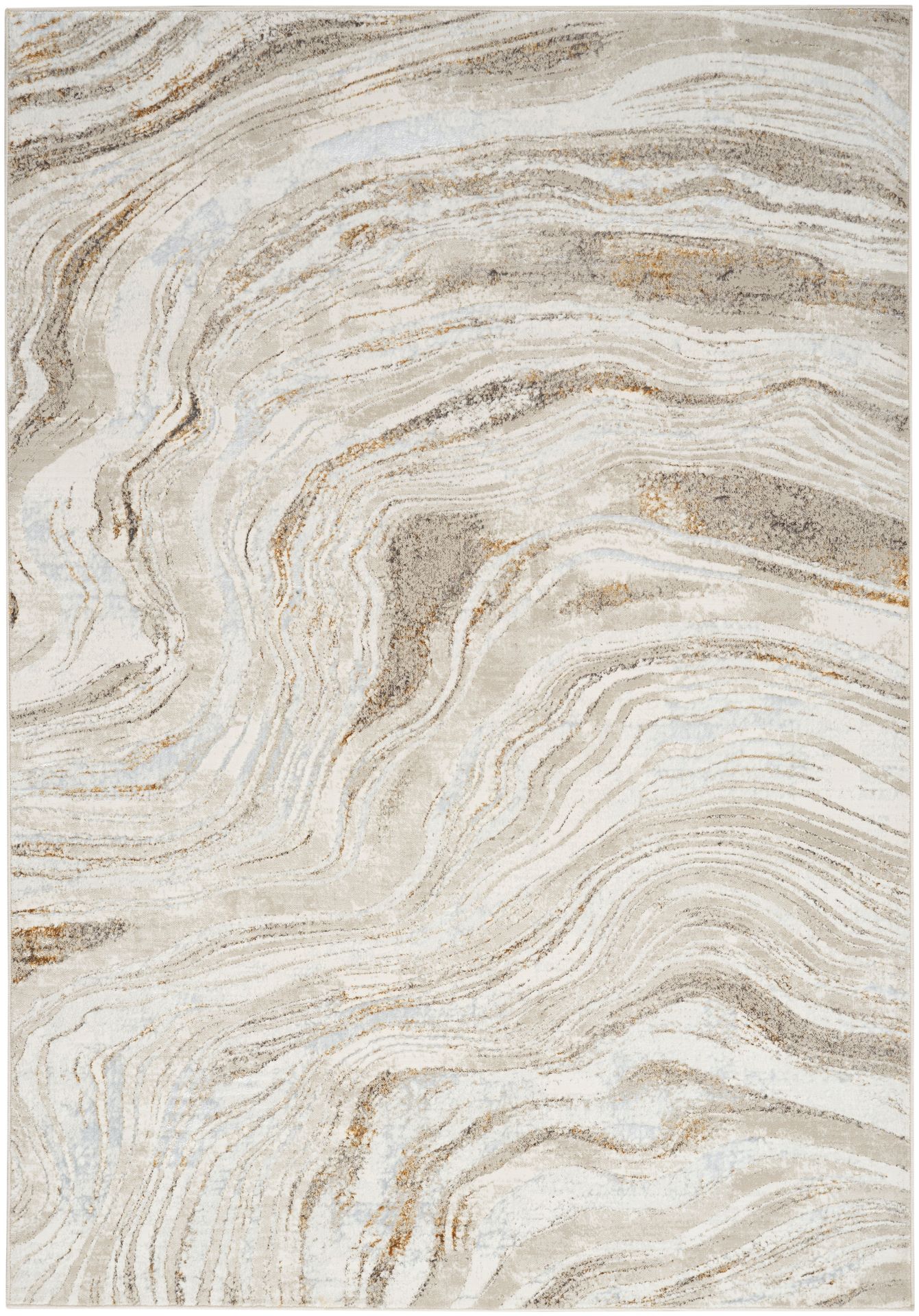 Dywan Nowoczesny Glitz Glz22 Grey Gold