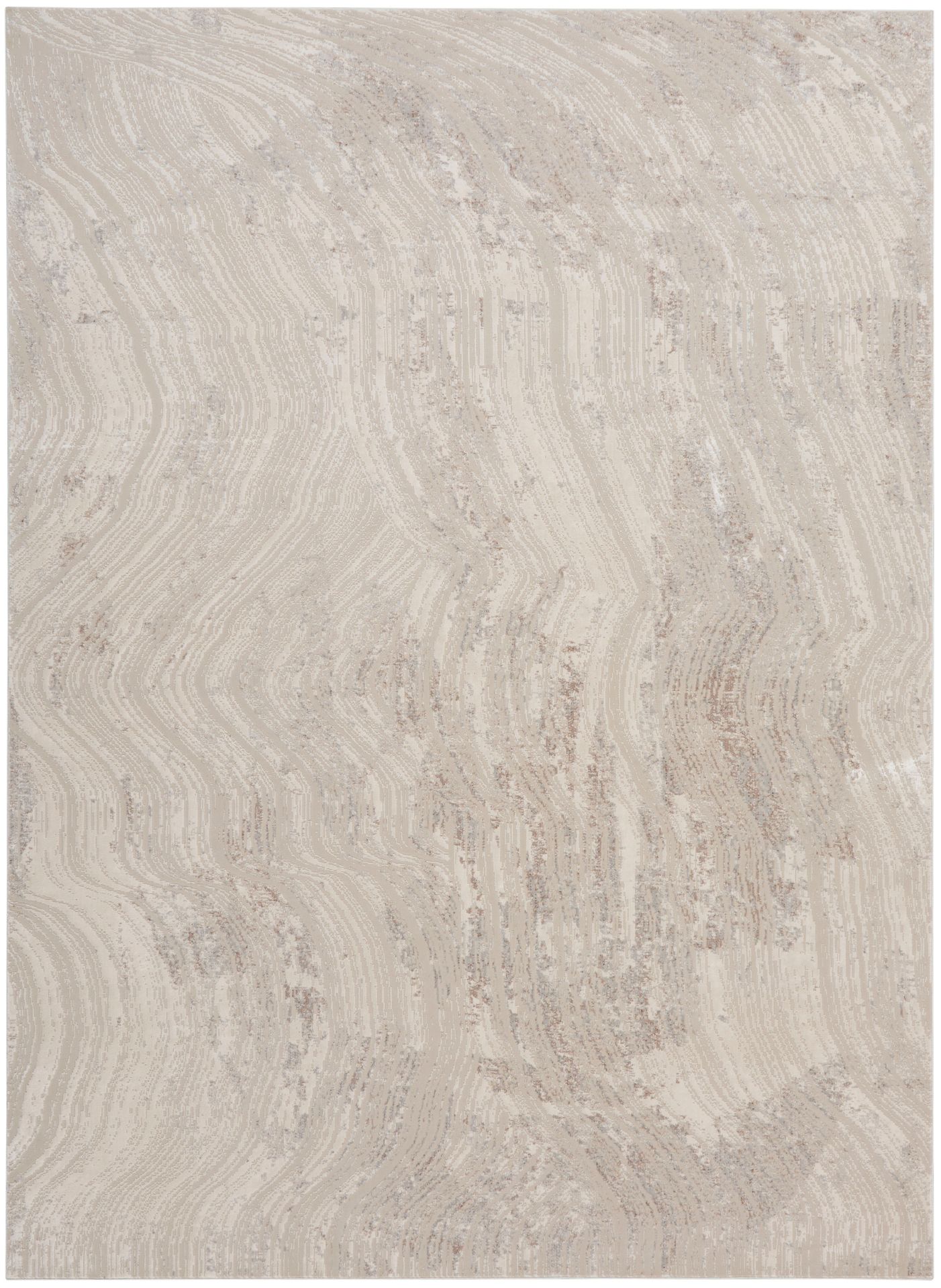 Dywan Nowoczesny Calvin Klein Irradiant Silver Grey 274X366