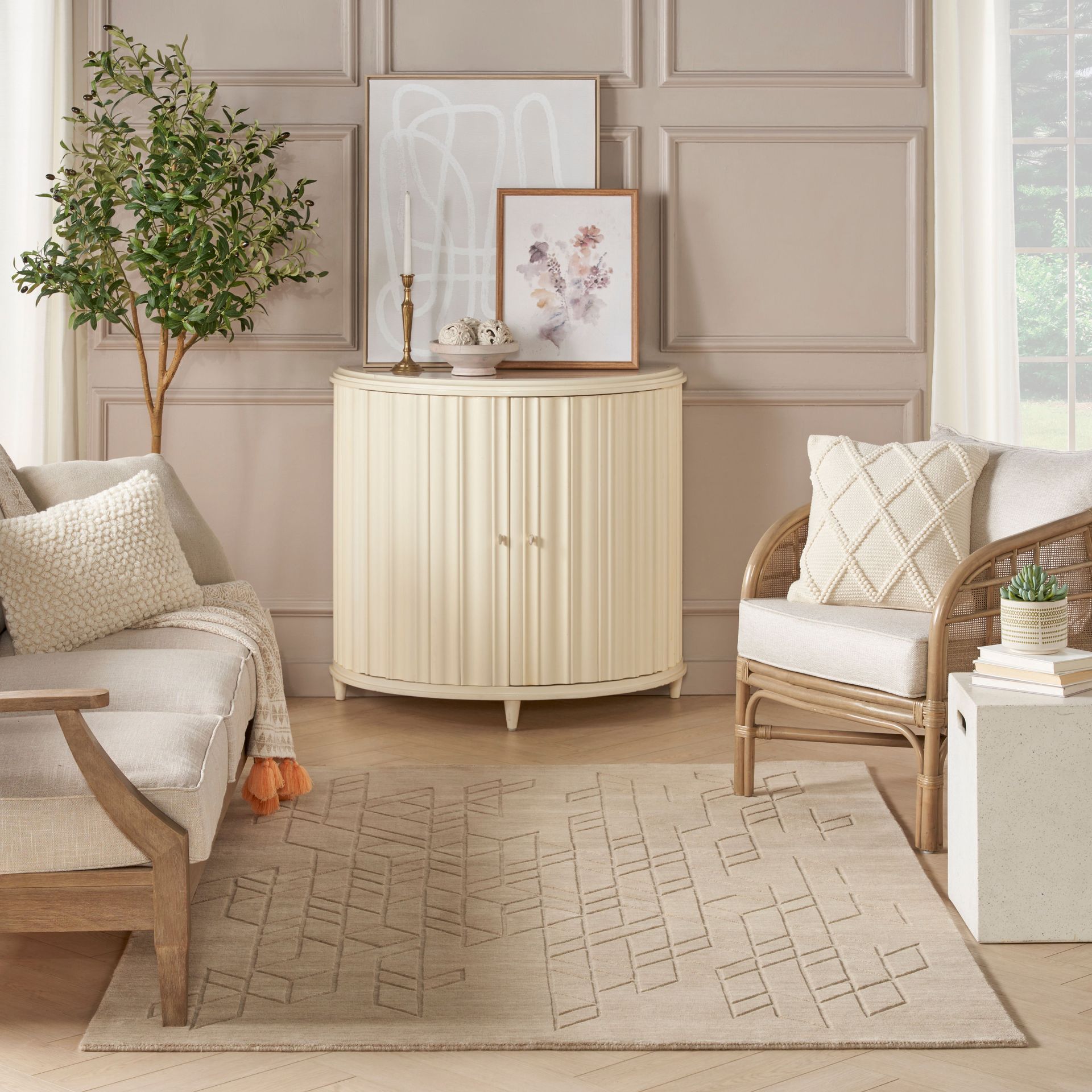 Dywan Nowoczesny Allessia Beige