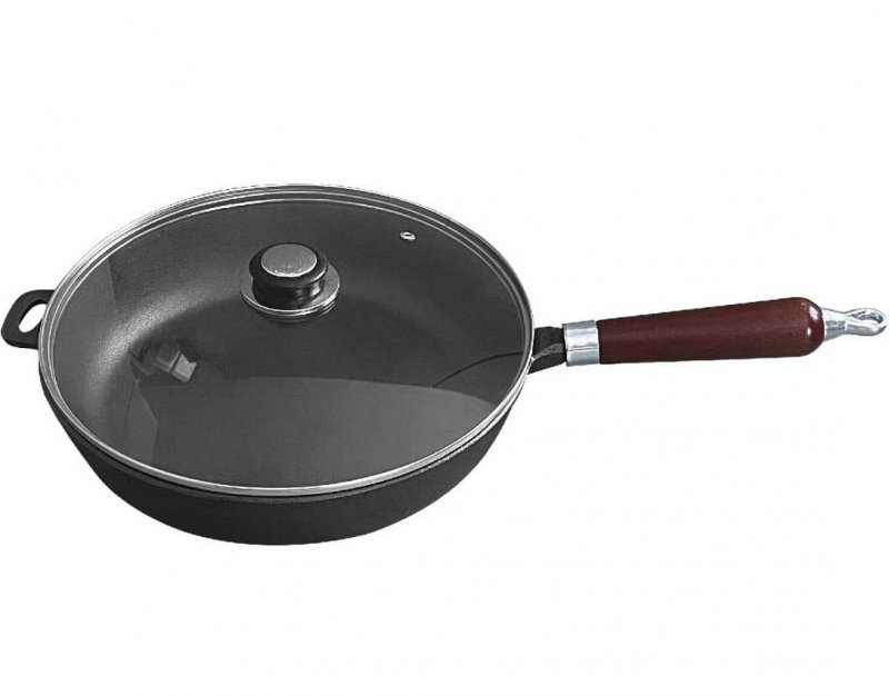 SK PATELNIA ŻELIWNA 30cm z POKRYWĄ KRISBERG KS-2568 emix