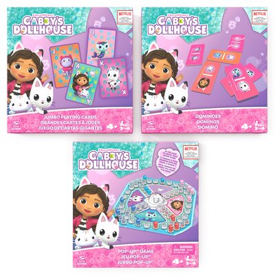 Zestaw gier SPIN MASTER Koci Domek Gabi 3 gry 6066779
