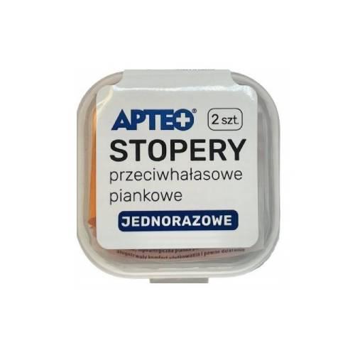 APTEO Jednorazowe stopery przeciwhałasowe piankowe, 1 para
