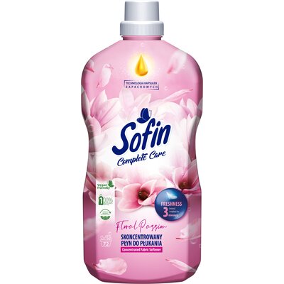 Sofin PŁYN DO PŁUKANIA TKANIN 1,8L FLORAL PASSION 5900931032864