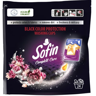 SOFIN Kapsułki do prania tkanin czarnych 24 szt