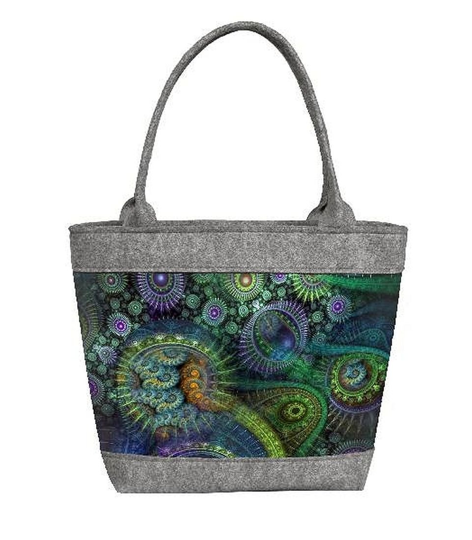 Sunlovers, Torba filcowa Polo, Nirvana, 10x28x28 cm