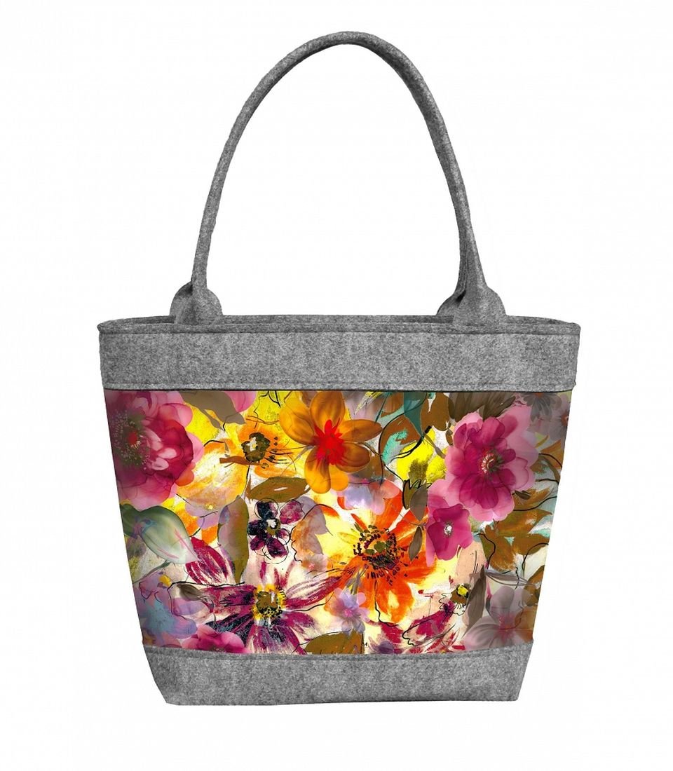 Sunlovers, Torba filcowa Polo, Garden, 10x28x28 cm