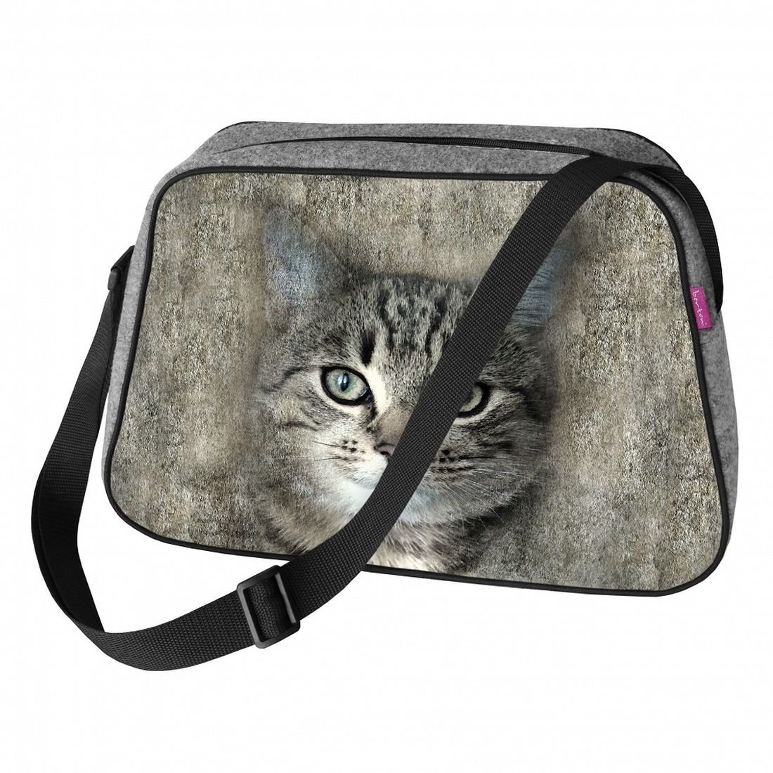 Sunlovers, Torba filcowa Nesi, Kot Filon, 28x39x11 cm