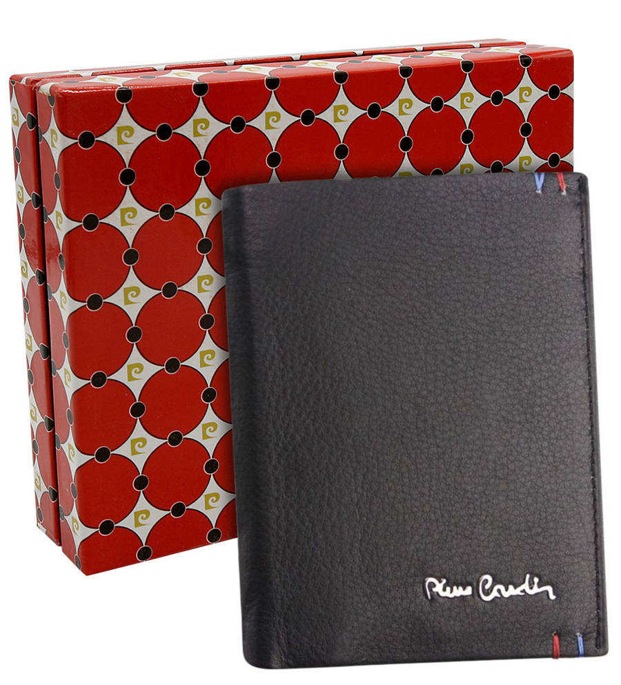 Pierre Cardin, Portfel skórzany męski, CD TILAK22 330