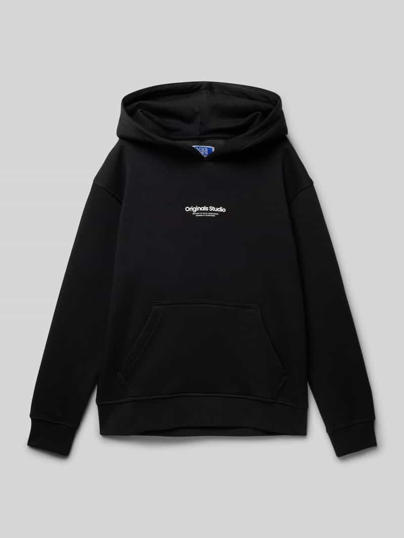 Bluza z kapturem i nadrukiem z logo model ‘JORVESTERBRO’