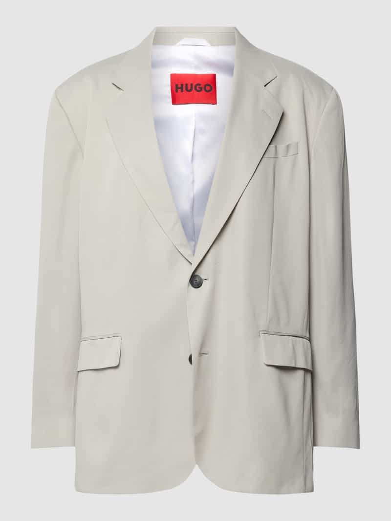 Marynarka na 2 guziki z kołnierzem z połami