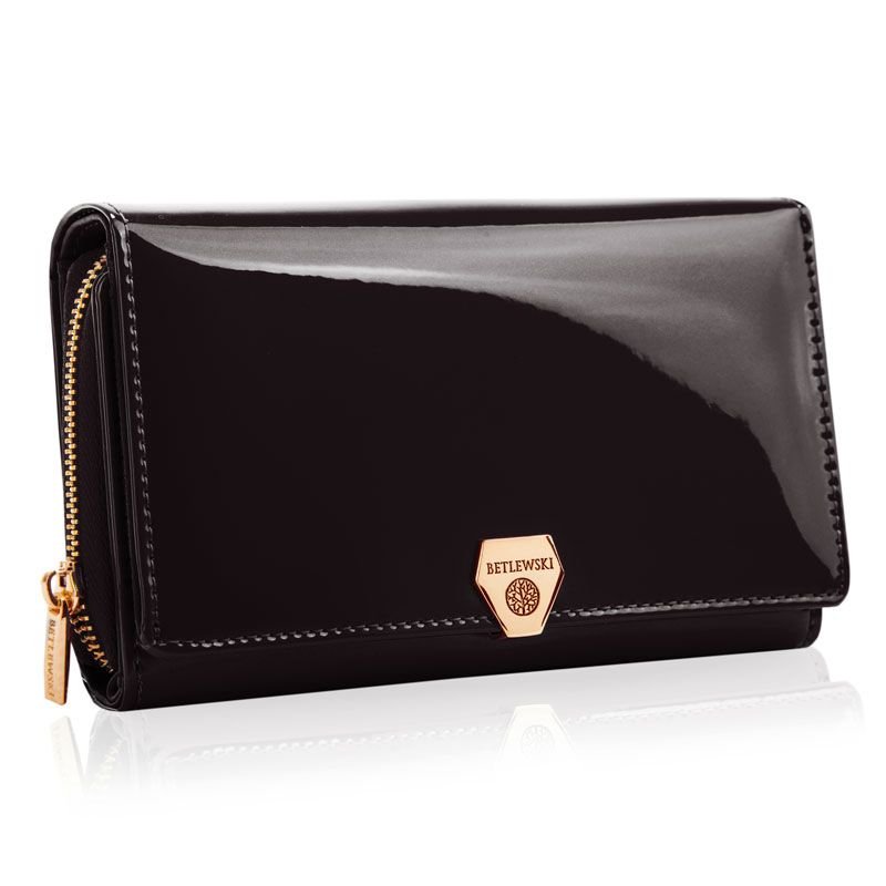 Portfel damski SHINY Czarny
