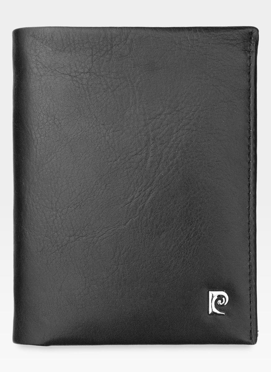 Pierre Cardin, Portfel skórzany męski, Tilak03 331, czarny