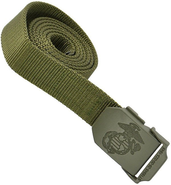 Mil-Tec Pasek Parciany USMC Olive - Olive