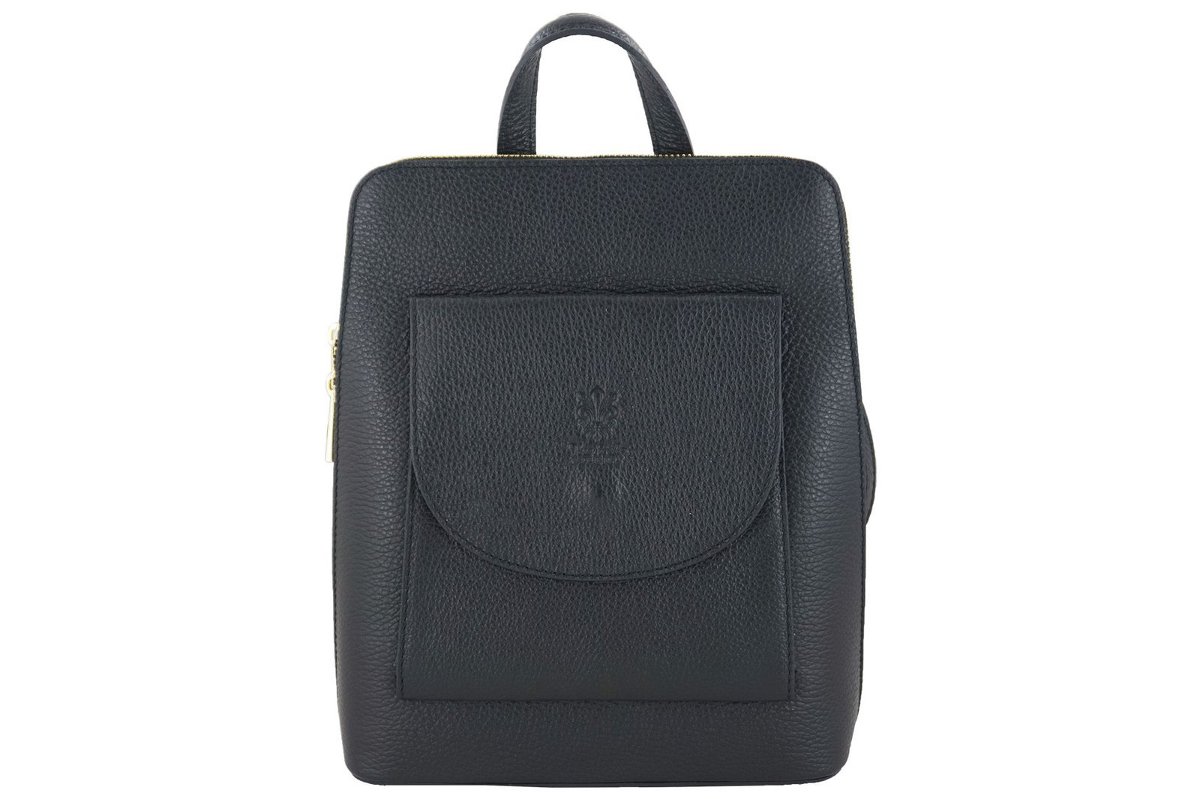 Barberini's, Plecak / listonoszka damska 2w1, Casual, czarna