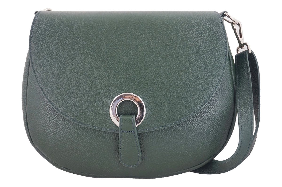 Barberini's, Listonoszka damska, ciemnozielona