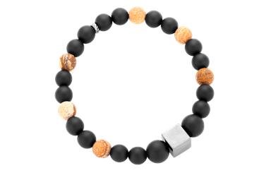 Bransoleta męska z kostką 19cm