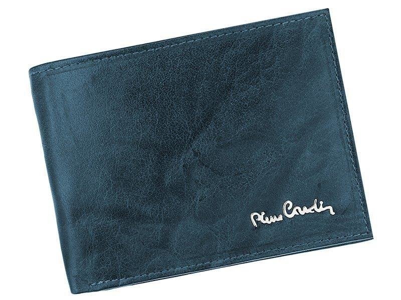 Pierre Cardin, Portfel skórzany męski, Fossil, Tilak12 325, niebieski, ochrona RFID