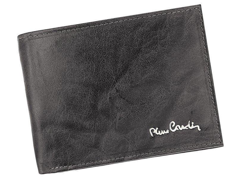 Pierre Cardin, Portfel skórzany męski, Fossil, Tilak12 325, popiel, ochrona RFID