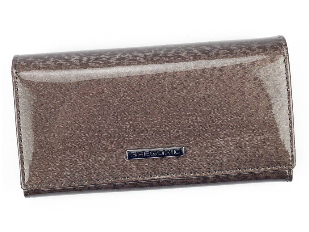 Portfel damski skórzany PELLUCCI PT-107 Popiel - popiel