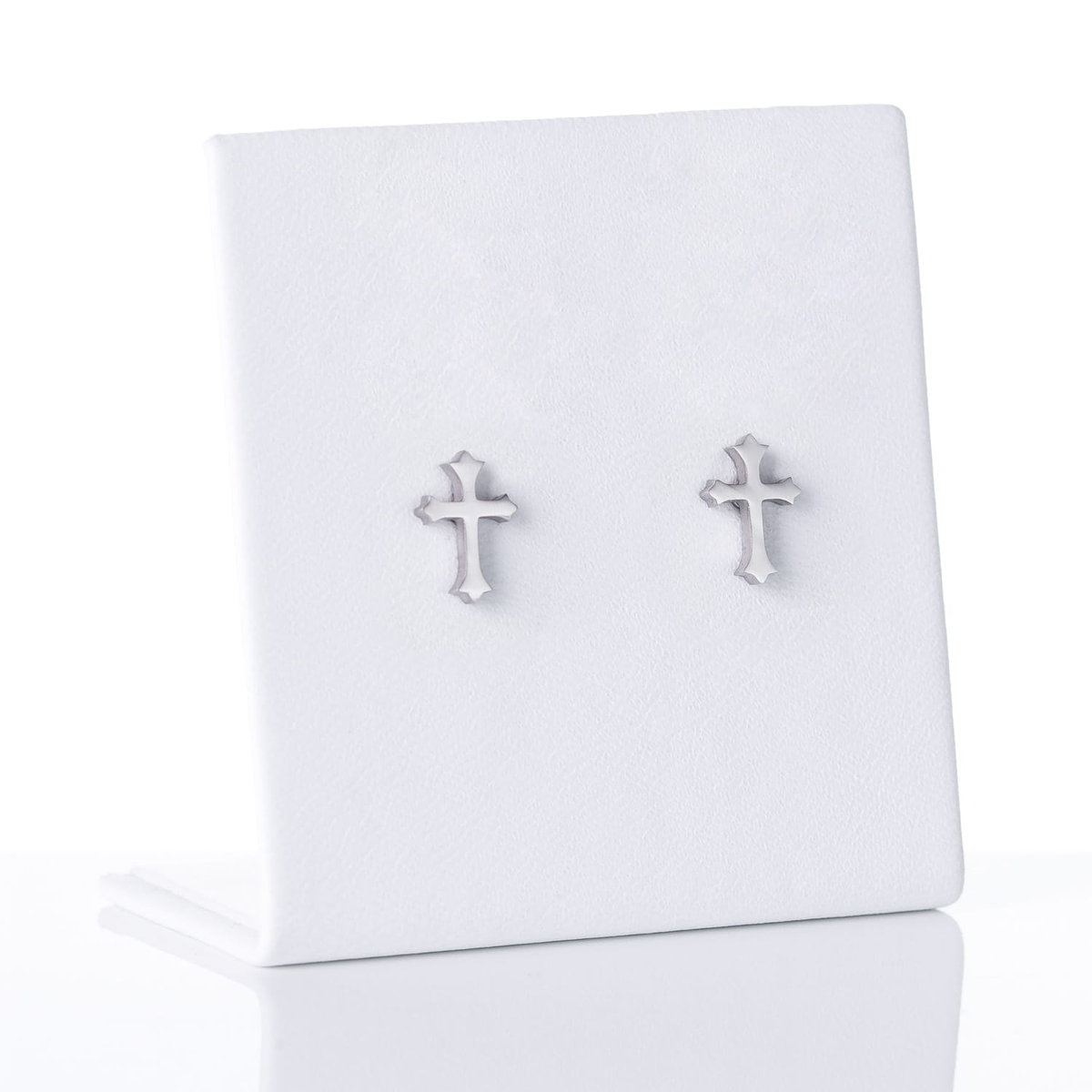 Kolczyki - krzyżyki - Acciaio