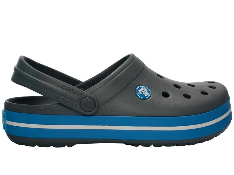 Crocs, Klapki, Crocband Charcoal/Ocean, rozmiar 38 1/2