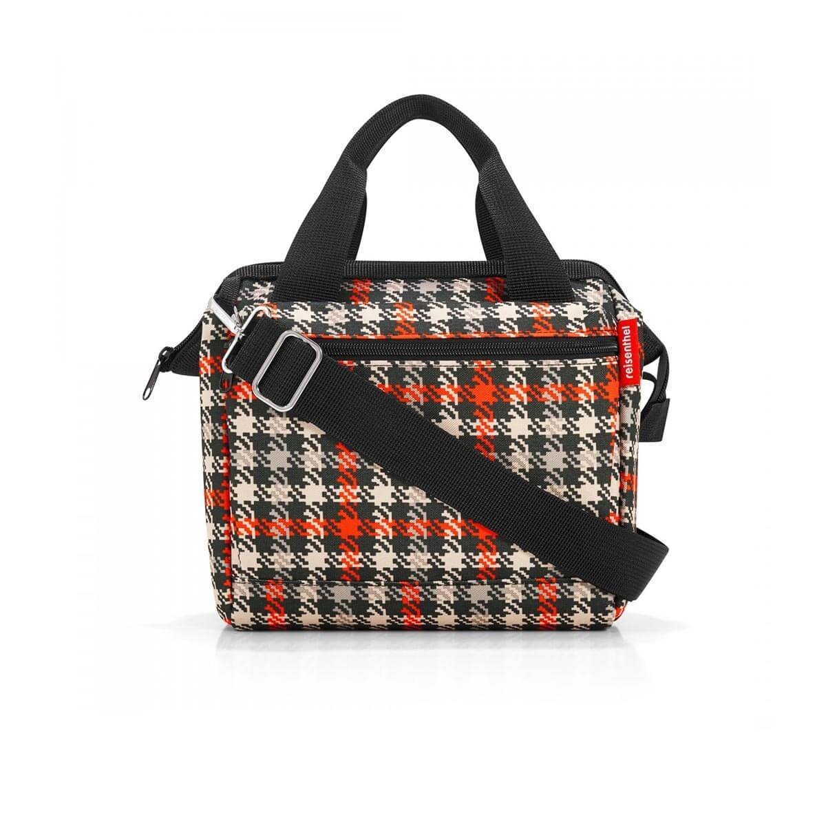 Torba Glencheck Red Allrounder Cross Reisenthel