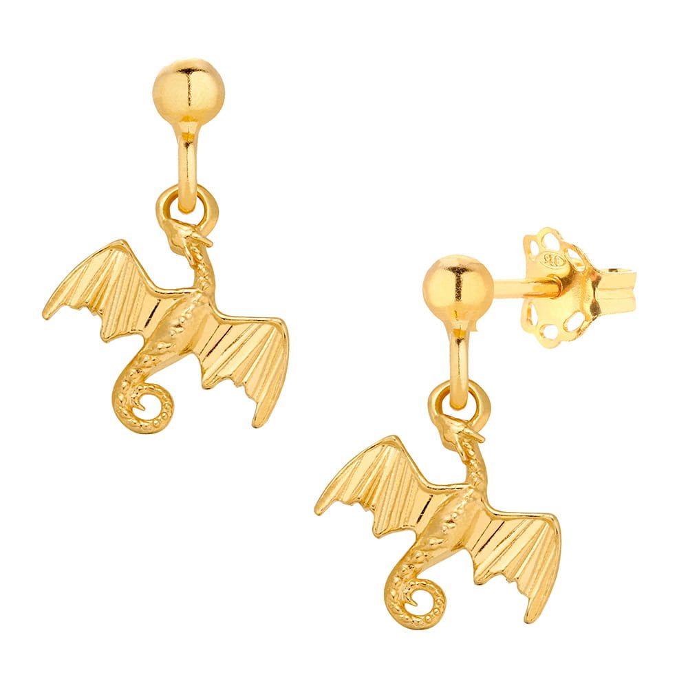 MYNESS Kolczyki ze smokiem /959/