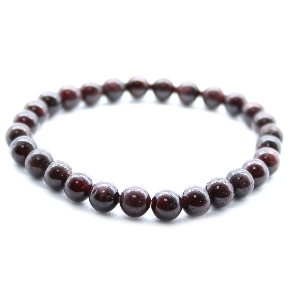 Bransoletka Mocy - GRANAT KRWISTY Blood Garnet