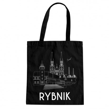 Rybnik - torba z nadrukiem