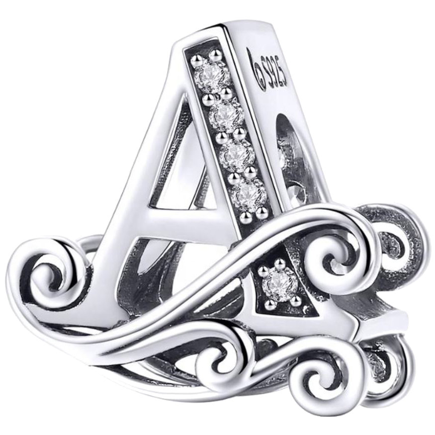 CHARMS LITERKA A  srebro 925 S925