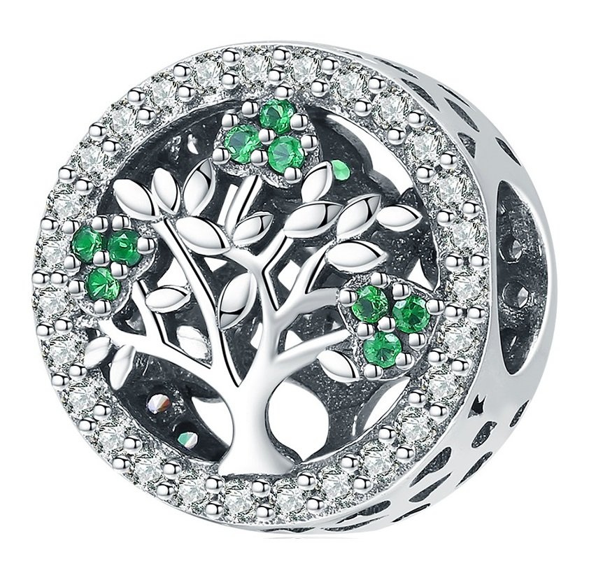 Zawieszka SREBRO 925 Charms koralik do PANDORA Drzewo Życia