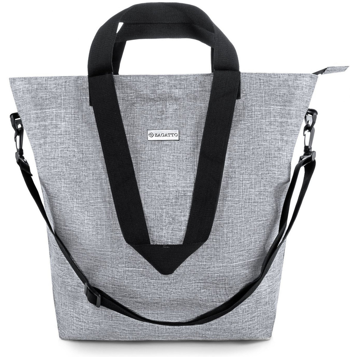 Shopperka torba damska duża Melange Zagatto ZG 622