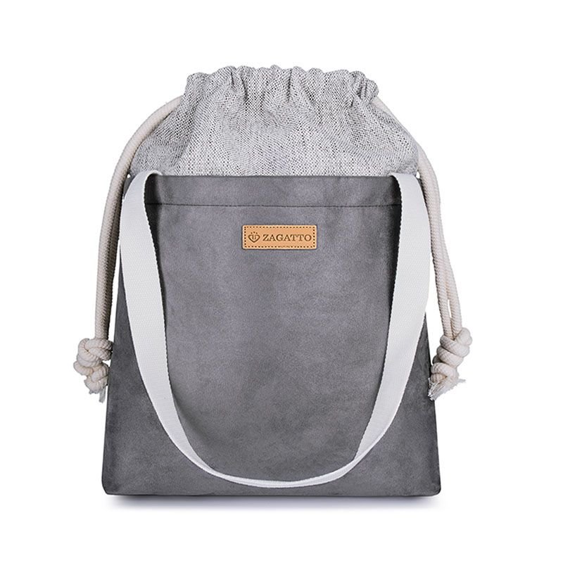 Duża torba damska Beige/Melange Zagatto ZG 611