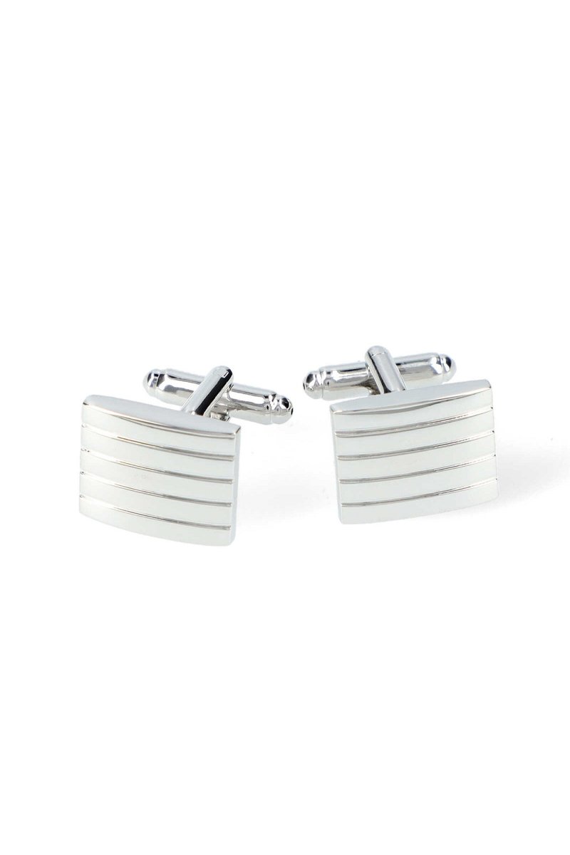 Spinki Srebrne Kwadratowe