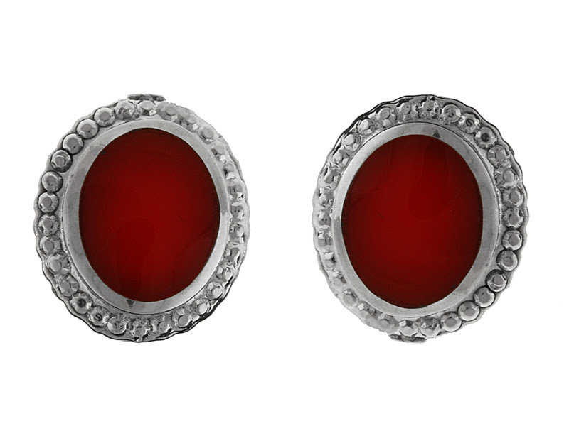 Kolczyki srebrne masa perłowa k1266 - 3,5g