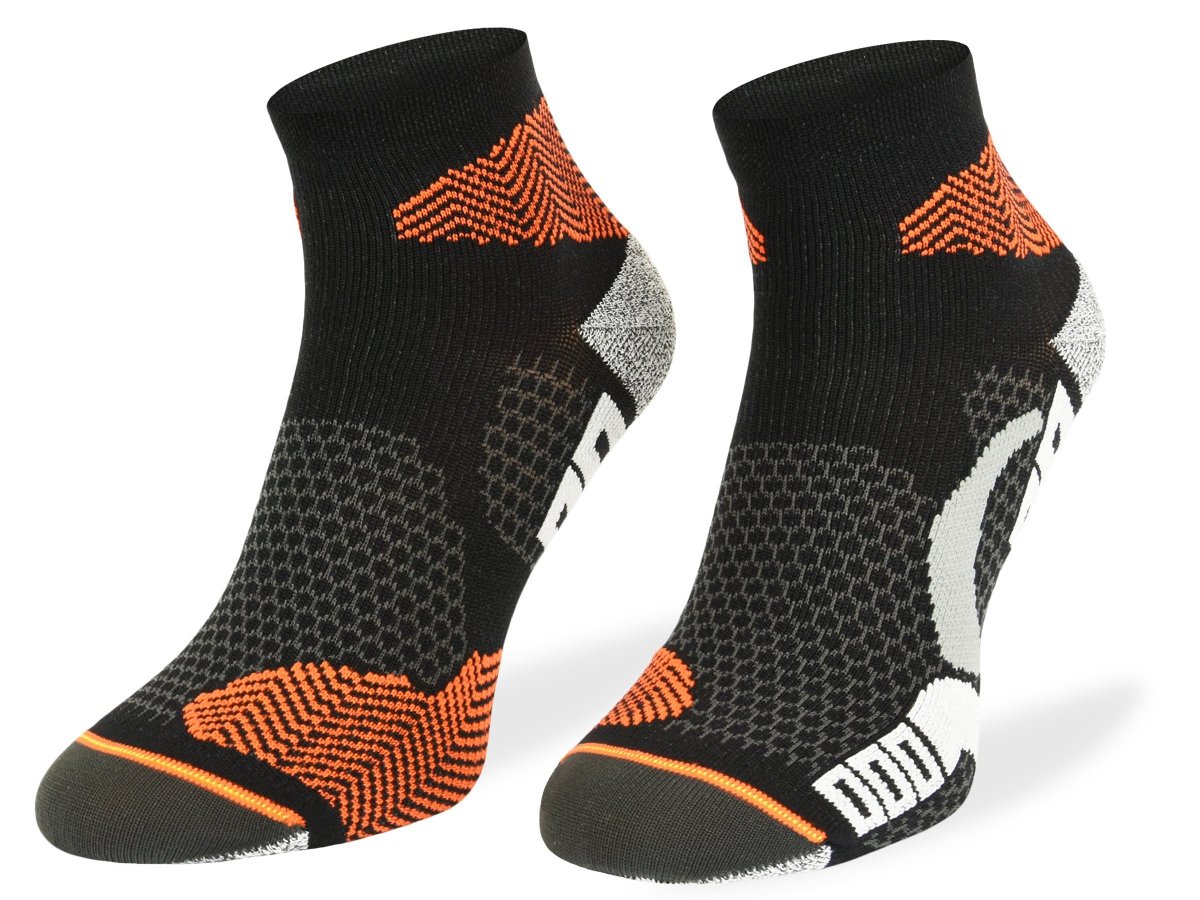 Skarpety do biegania COMODO RUN1, jony srebra, 35/38