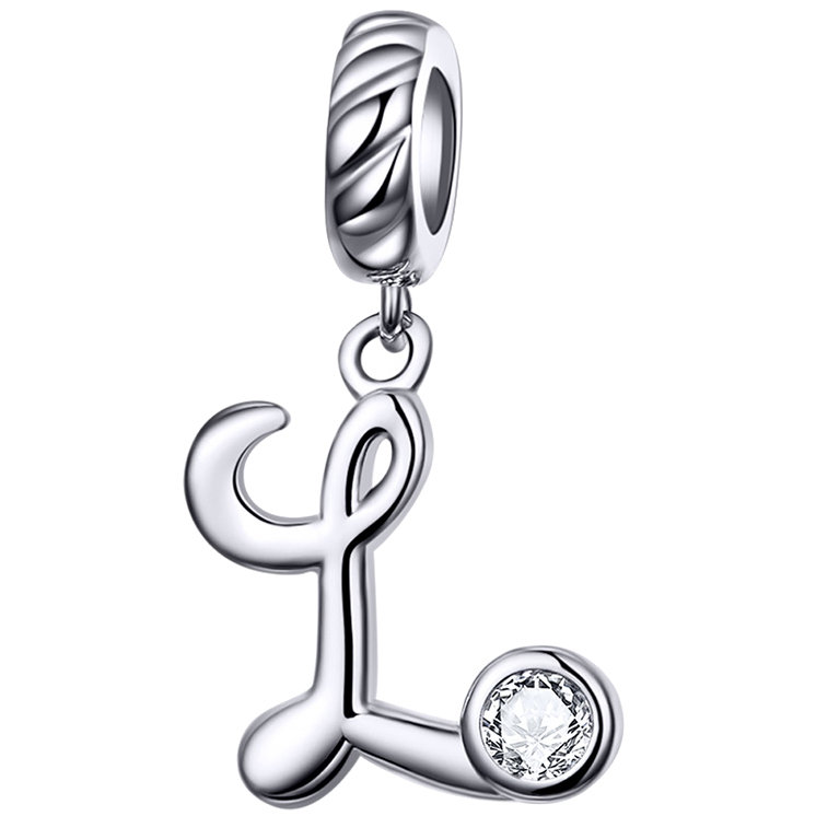 CHARMS LITERKA L  srebro 925 koralik