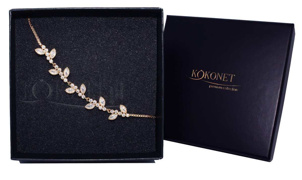 Bransoletka ślubna MUHER gold