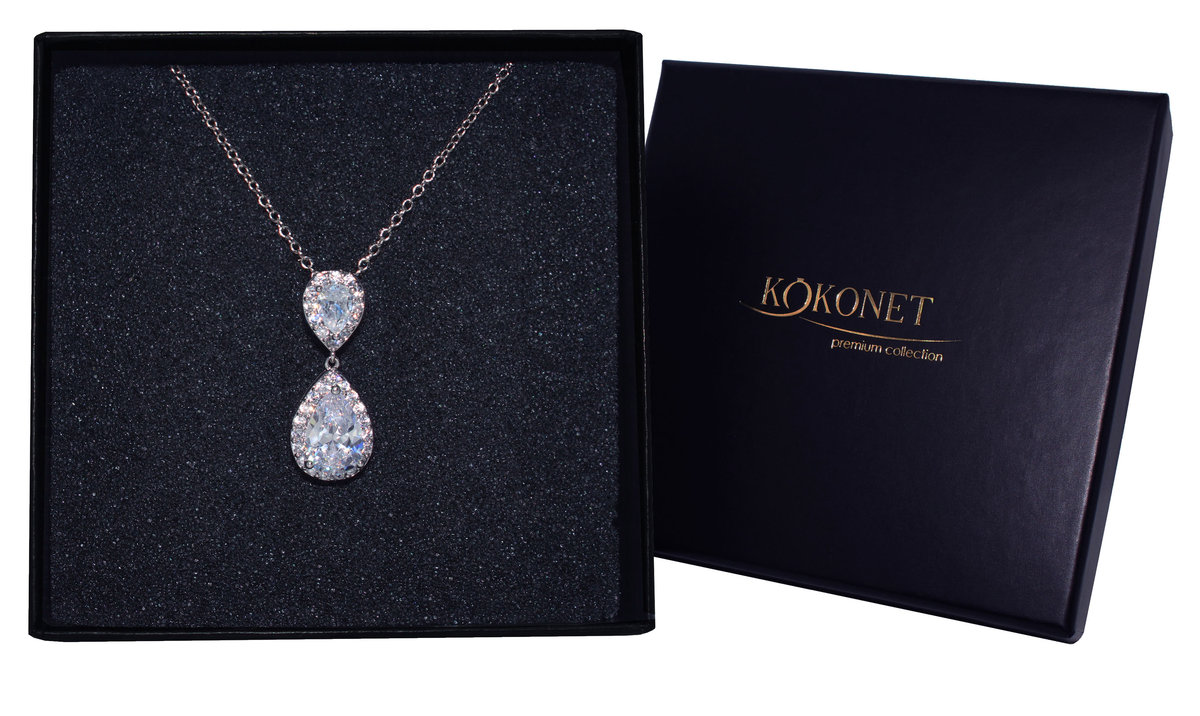 Naszyjnik ślubny MIGDAL silver