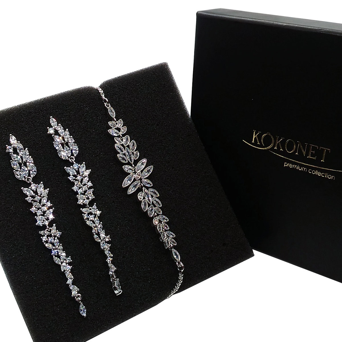 Komplet ślubny SPOSA silver + JANICE silver