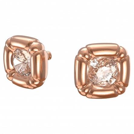 Swarovski kolczyki  Dulcis Rose Gold 5617910