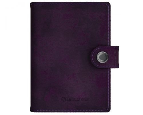 Portfel latarka Ledlenser Lite Wallet ciemne wino mat