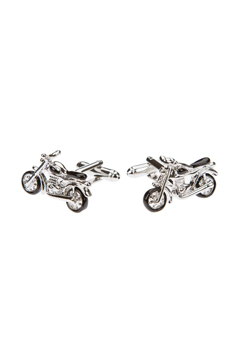 Spinki Srebrne Motocykle