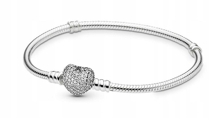 !NEW 925 BRANSOLETKA 18 CM DO PANDORA CHARMS B118!