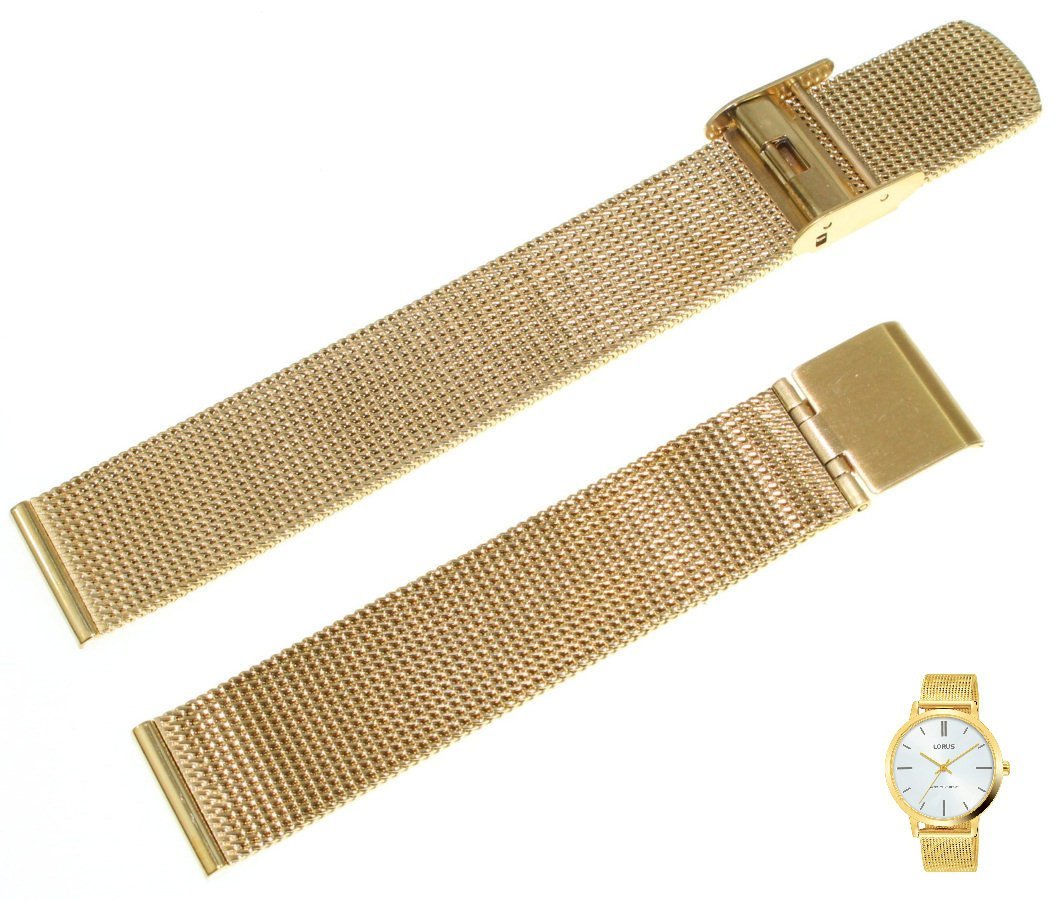 Bransoleta mesh do zegarka Lorus 16 mm RG264NX9