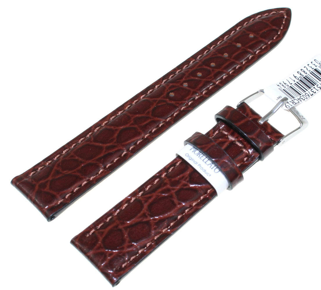 Skórzany pasek do zegarka 19 mm Morellato A01U0751376034CR19
