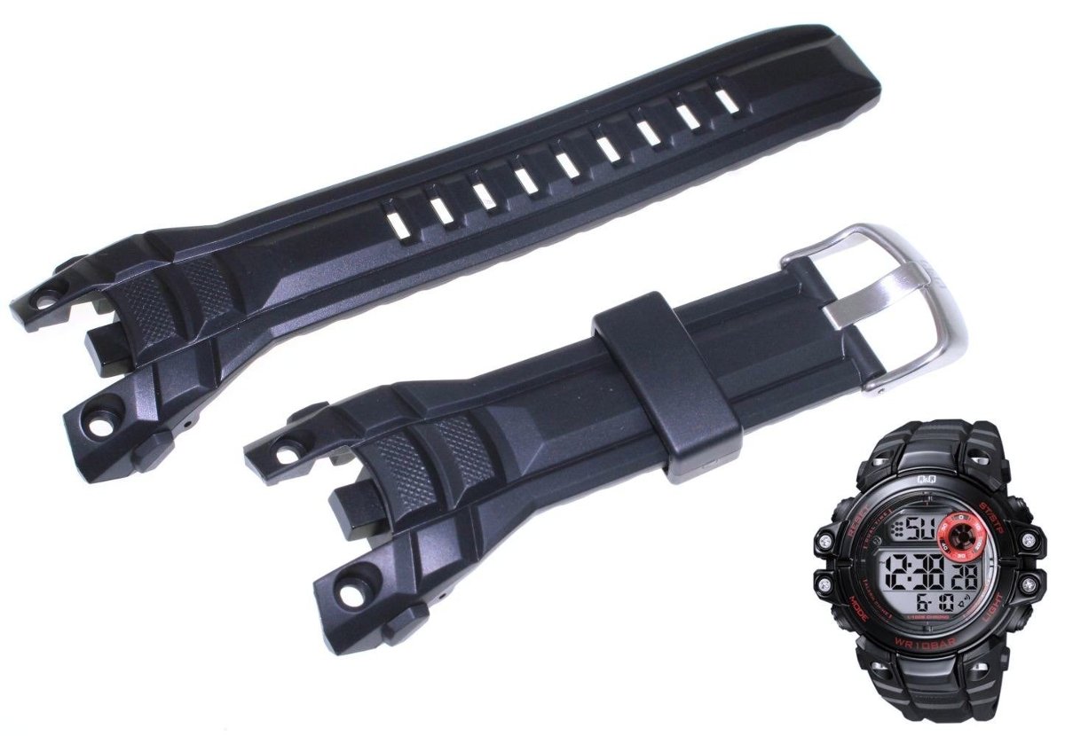 Pasek do zegarka Q&Q M151-001 31 mm Tworzywo