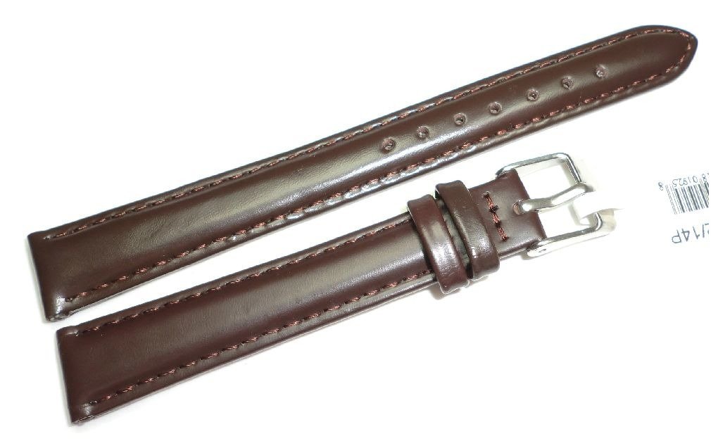 Skórzany pasek do zegarka 14 mm JVD R17502-14P XL
